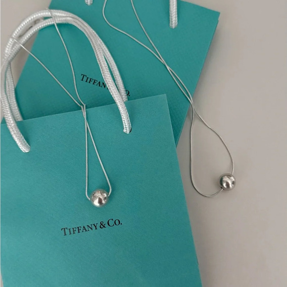 Tiffany & Co - Tiffany bead on sterling silver chain - Picture 8 of 10